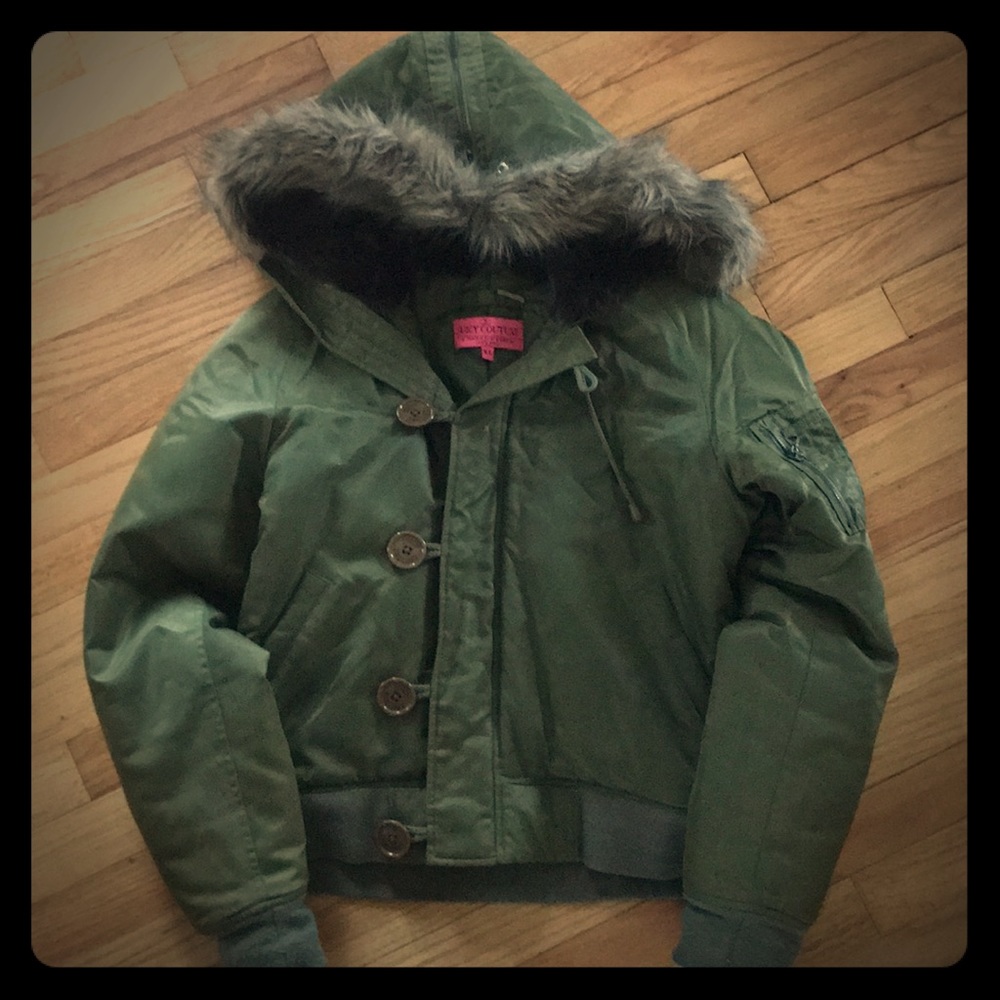 Juicy Couture Military Bomber Jacket